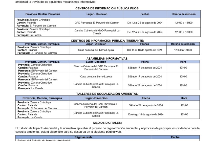 Convocatoria